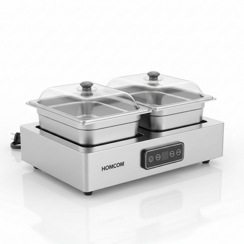 HOMCOM 6L Electric Food Warmer Buffet
