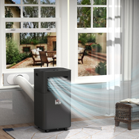 8000BTU Portable Air Conditioner 4-in-1 Dehumidify Ventilate Cool R290 Timer LED Remote