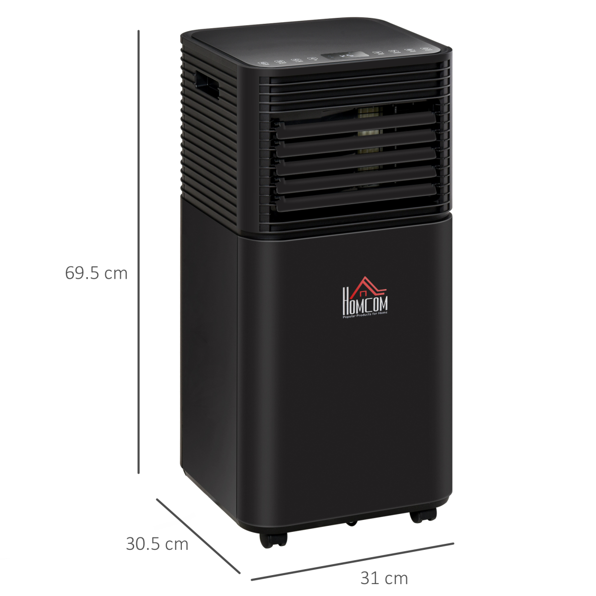 8000BTU Portable Air Conditioner 4-in-1 Dehumidify Ventilate Cool R290 Timer LED Remote