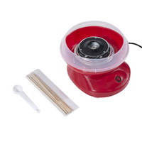 Candy Floss Machine 450W Red Stainless Steel 2 Quartz Tubes Party Treats UK