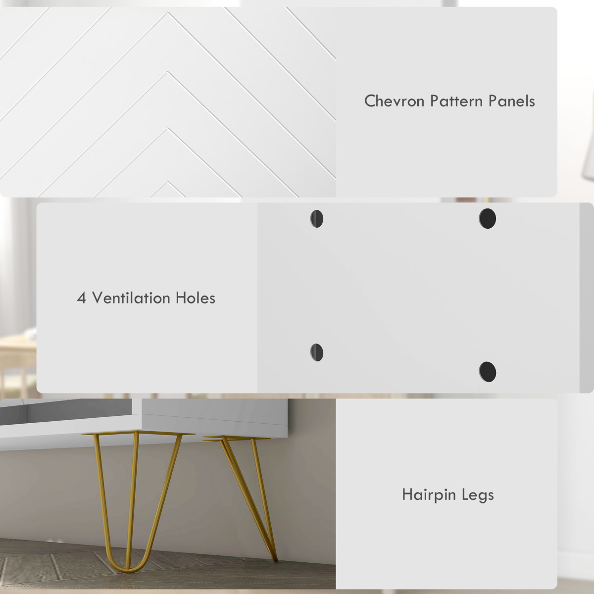 HOMCOM Narrow Shoe Storage Cabinet with 4 Flip Drawers for 16 Pairs of Shoes