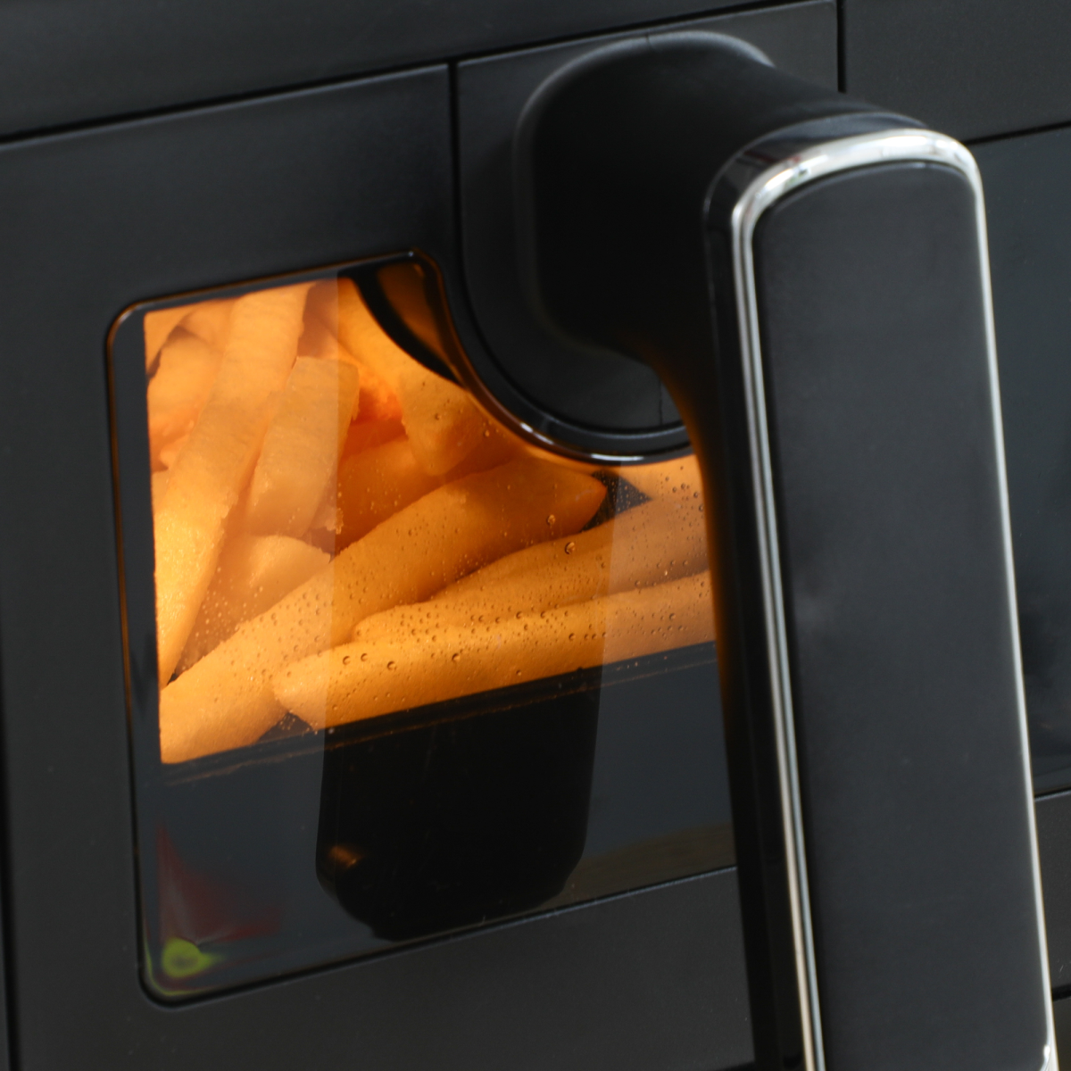 Dual Air Fryer 8L 2 Baskets 8 Presets Timer 2500W Cookbook Non-stick UK Plug