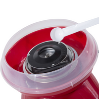 Candy Floss Machine 450W Red Stainless Steel 2 Quartz Tubes Party Treats UK
