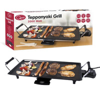 Quest Non-Stick Electric Teppanyaki Table Top Grill 35490 - UK 2500W