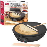 Quest Pancake & Crepe Maker 35540 Non-Stick Electric UK Home Appliance