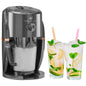 Neo Grey & Copper Ice Crusher Slush Machine with Slush Cup UK Home Bar