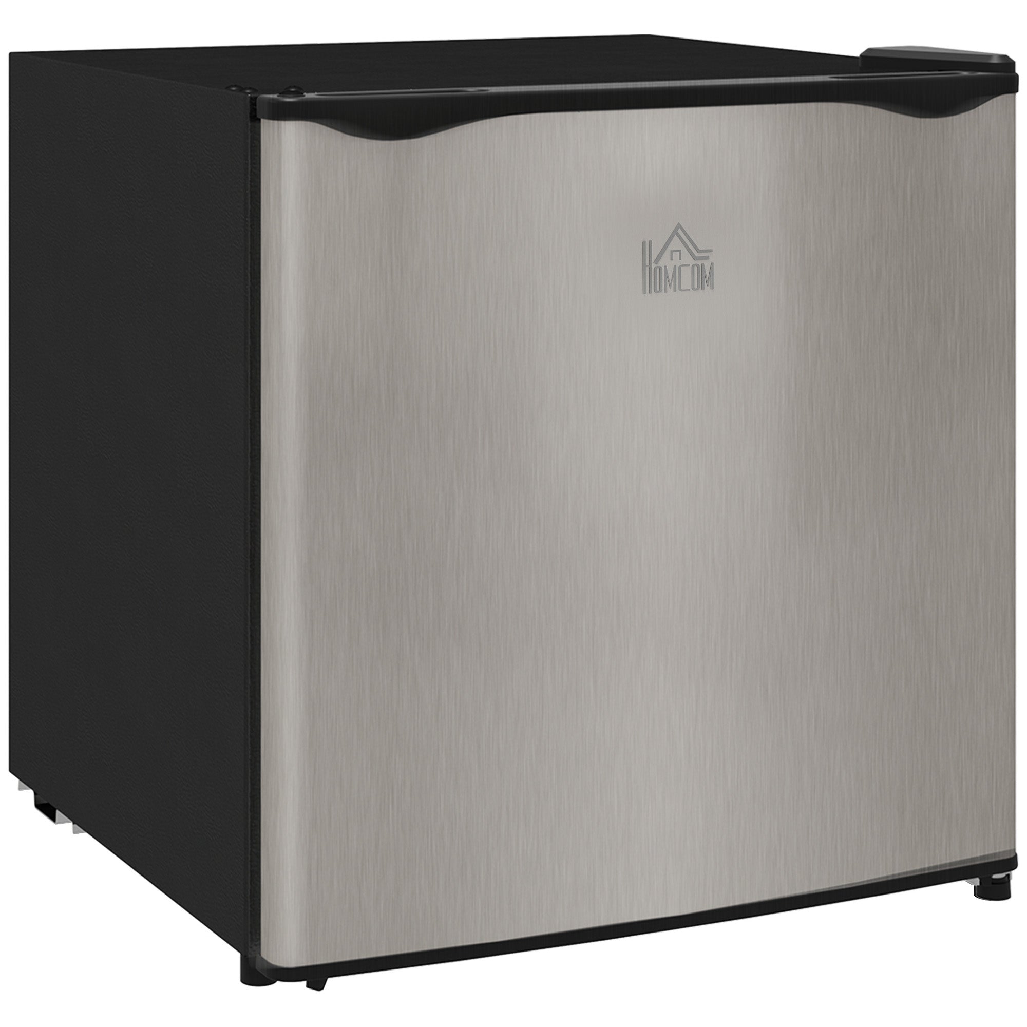 HOMCOM 35L Tabletop Freezer, Adjustable -24 to -14°C, Reversible Door, Silver