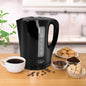 Quest 1.7L Jug Kettle Black 35109 - Fast Boil Home Kitchen Electric Kettle