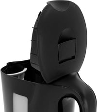Quest 1.7L Jug Kettle Black 35109 - Fast Boil Home Kitchen Electric Kettle
