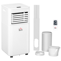 HOMCOM 9000BTU Portable Air Conditioner 4-in-1 Dehumidifier, Timer, Remote, R290