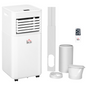 HOMCOM 9000BTU Portable Air Conditioner 4-in-1 Dehumidifier, Timer, Remote, R290