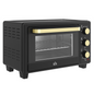 HOMCOM 16L Mini Countertop Oven 1400W Adjustable Temp Timer 100-230°C Black
