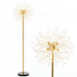 HOMCOM Modern Floor Lamp with Dandelion-like Lampshade for Bedroom