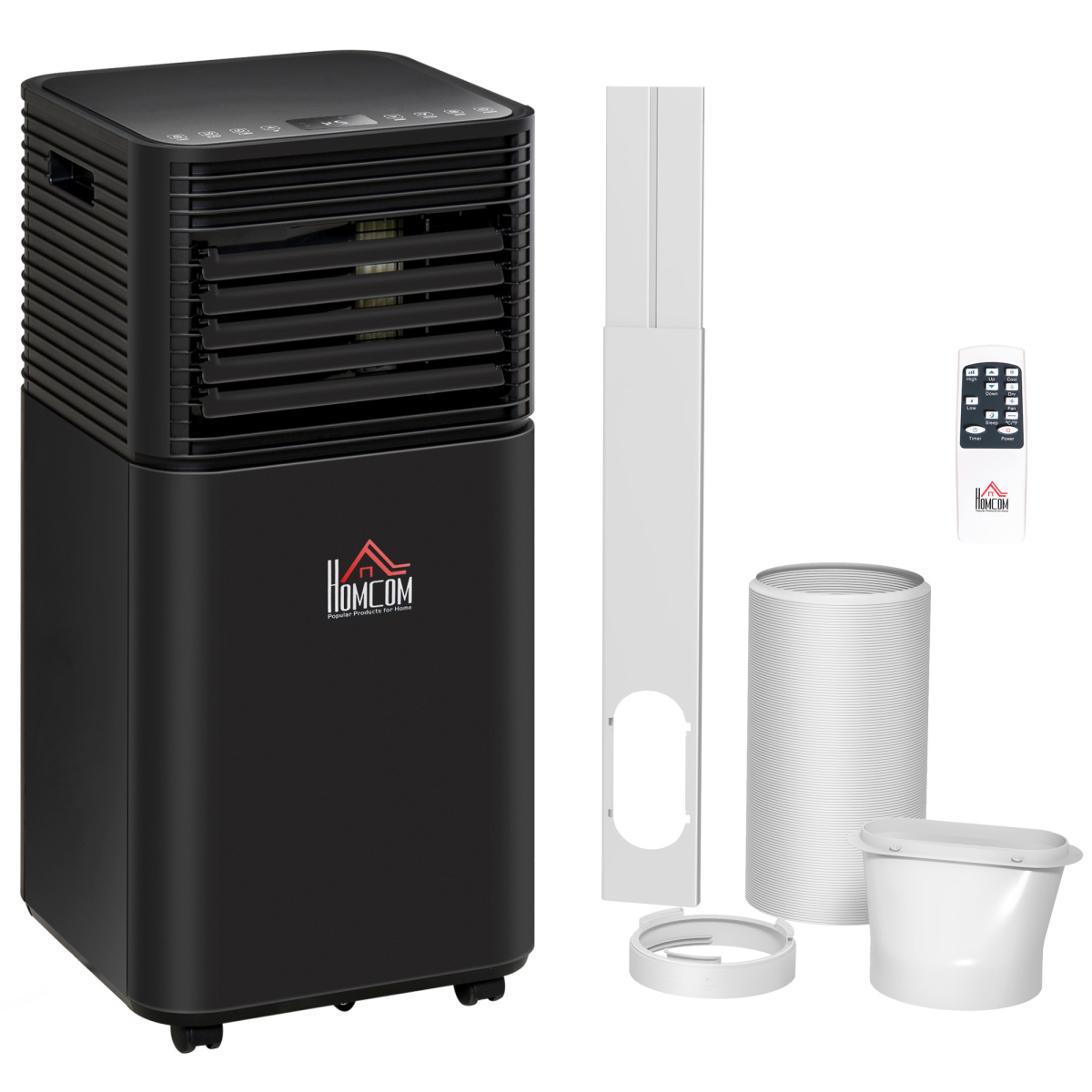 8000BTU Portable Air Conditioner 4-in-1 Dehumidify Ventilate Cool R290 Timer LED Remote